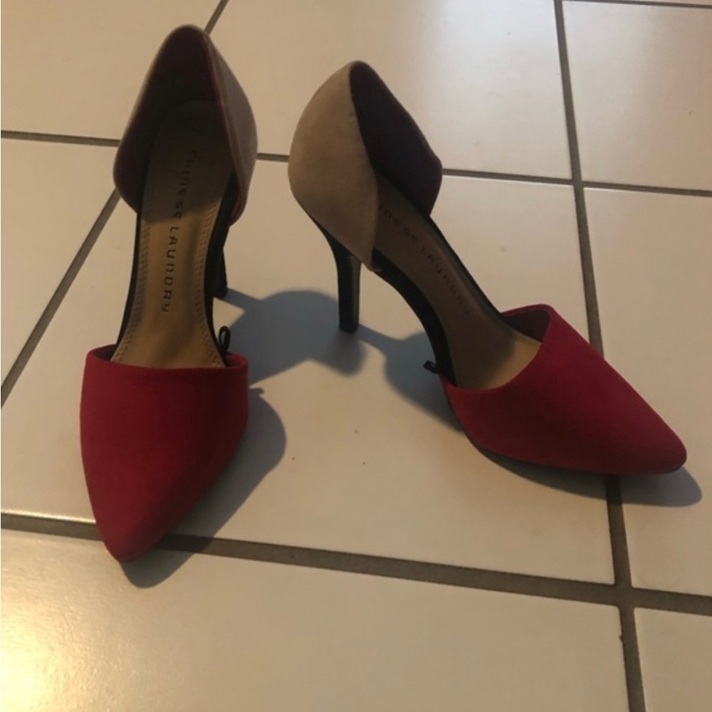 Chinese laundry heels sz6 NWOT